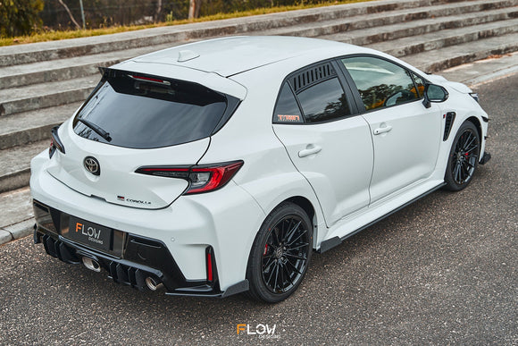 FLOW Designs  Corolla GR Flow-Lock Rear Diffuser (GLOSS) - MODE Auto Concepts