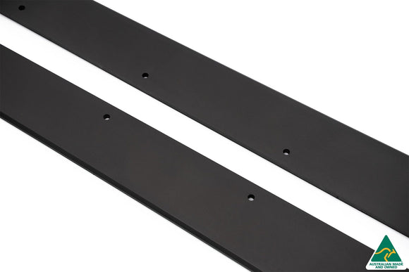FLOW Designs  MK1 Falcon FG Side Skirt Splitters (Pair) - MODE Auto Concepts