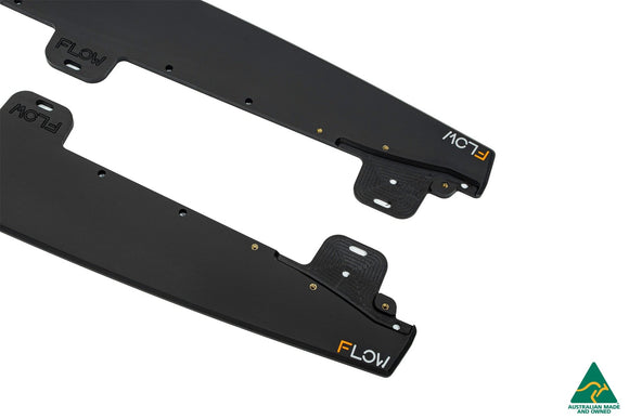 FLOW Designs  Scirocco R PFL V3 Side Skirt Splitters (Pair) - MODE Auto Concepts