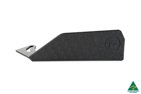 FLOW Designs  XR5 Focus Turbo Front Lip Splitter Winglets (Pair) - MODE Auto Concepts