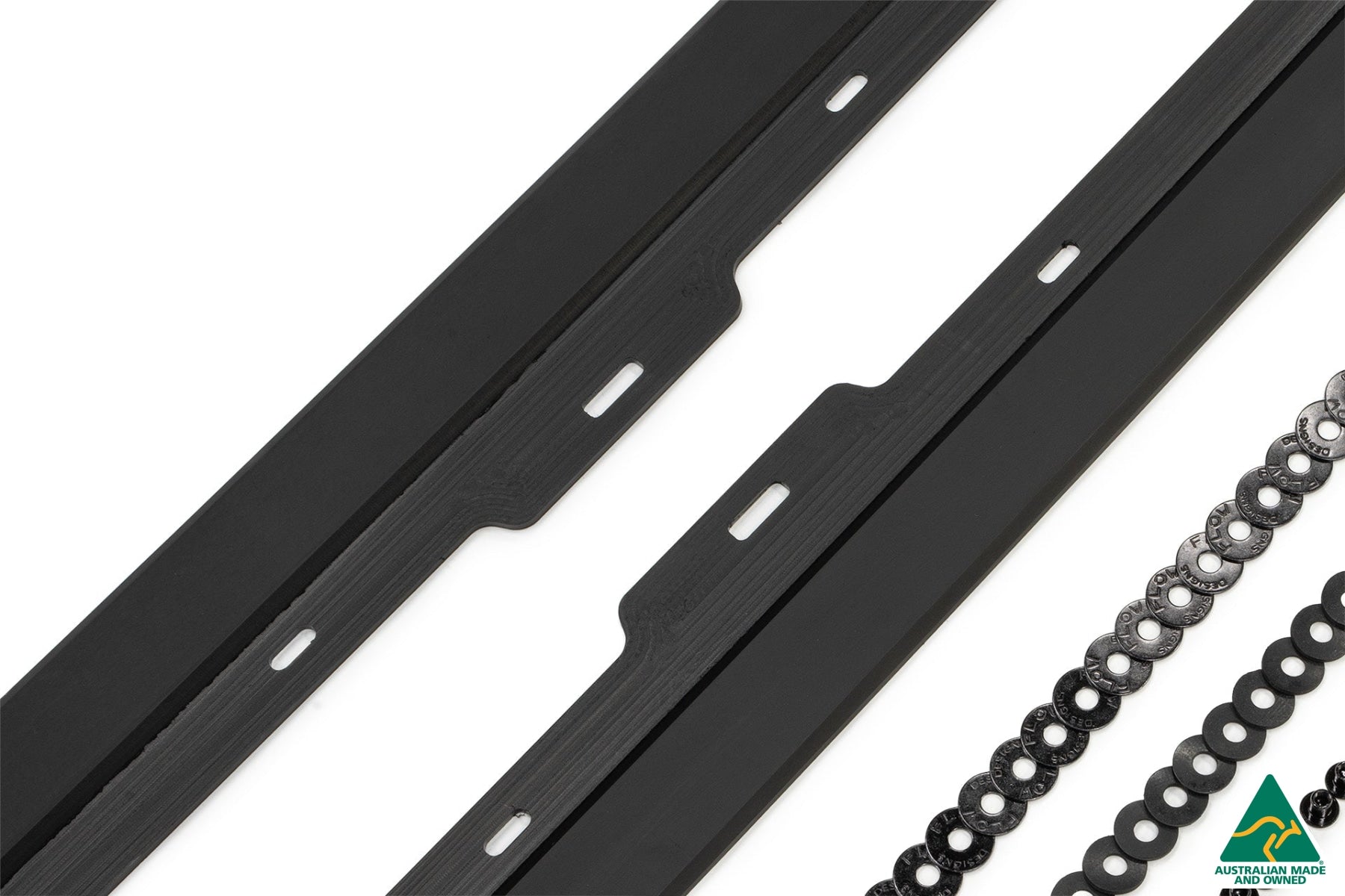 FLOW Designs  MK6 Golf GTI Side Skirt Splitters V3 (Pair)