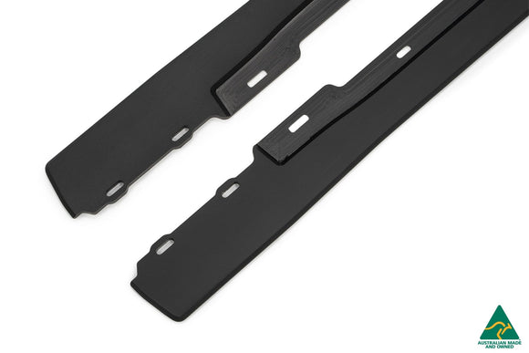 FLOW Designs  MK6 Golf GTI Side Skirt Splitters V3 (Pair) - MODE Auto Concepts