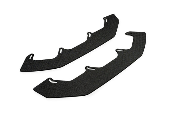 FLOW Designs  Kona N Front Lip Splitter Extensions (Pair) - MODE Auto Concepts
