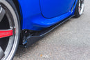 FLOW Designs  ZD8 BRZ STI Side Skirt Splitters (GLOSS: Pair) - MODE Auto Concepts