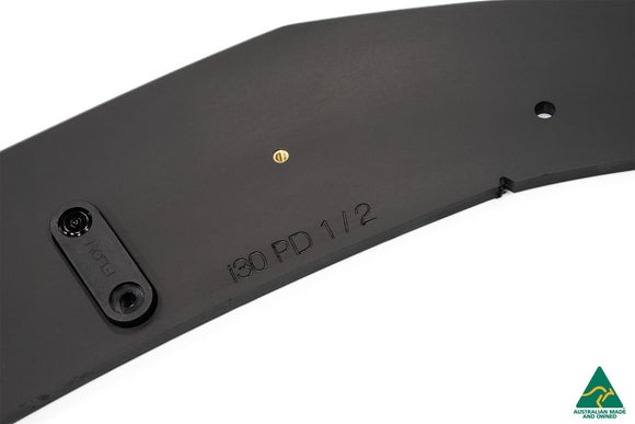 FLOW Designs  i30 Hatch PD1, PD2 2018-2020 Front Lip Splitter & Mounting Brace - MODE Auto Concepts