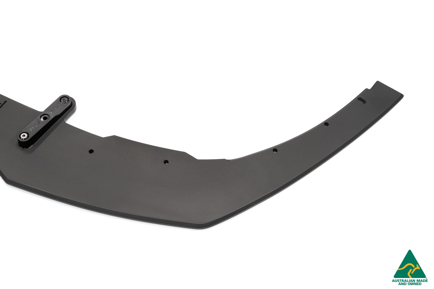 FLOW Designs  Lancer Ralliart CJ Front Splitter V2.5 With Support Rods