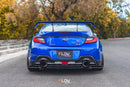 FLOW Designs  ZD8 BRZ STI Flow-Lock Rear Diffuser (GLOSS) - MODE Auto Concepts