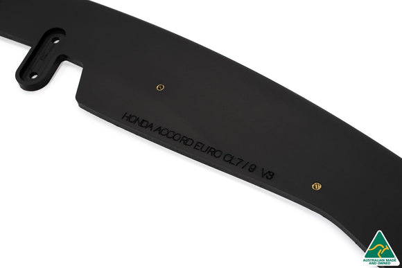 FLOW Designs  Honda Accord Euro CL7/CL9 Front Splitter V3 - MODE Auto Concepts