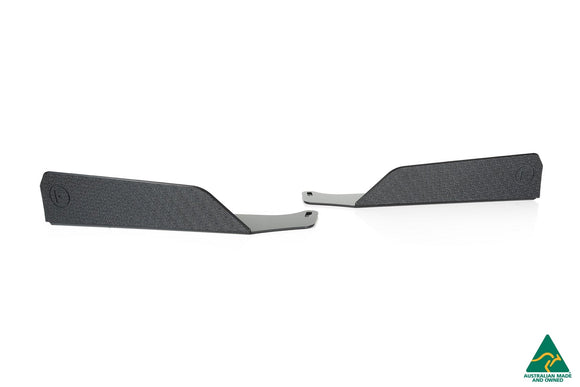 FLOW Designs  VF Commodore S2 Sedan Side Skirt Splitter Winglets (Pair) - MODE Auto Concepts