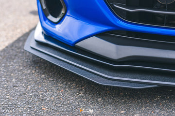 FLOW Designs  ZD8 BRZ STI Front Lip Splitter Extensions (Pair) - MODE Auto Concepts