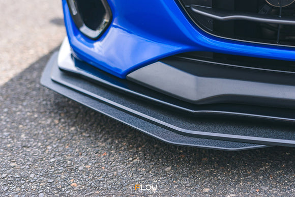 FLOW Designs  ZD8 BRZ STI Front Lip Splitter Extensions (Pair) - MODE Auto Concepts