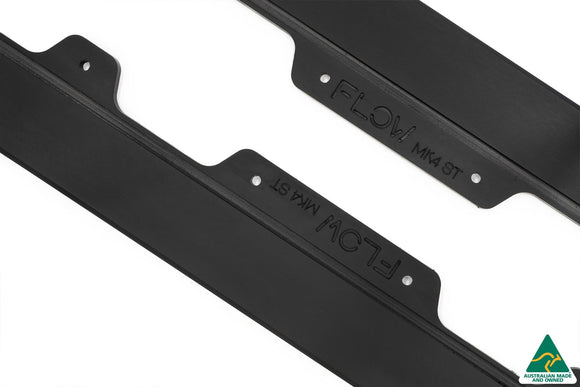 FLOW Designs  MK4 Focus ST-Line Side Skirt Splitters (Pair) - MODE Auto Concepts