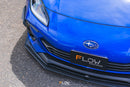 FLOW Designs  ZD8 BRZ STI Front Lip Splitter (TEXTURED) - MODE Auto Concepts