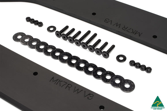 FLOW Designs  MK7 Golf R Wagon Rear Spats V3 (Pair) - MODE Auto Concepts