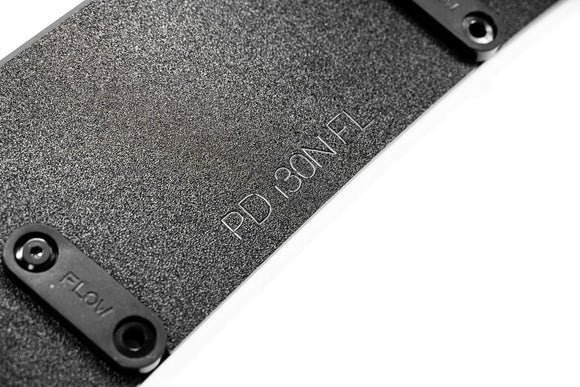 FLOW Designs  i30N-Line Hatch PDe.V6 FL 2024+ Front Lip Splitter & Reinforcement Brackets - MODE Auto Concepts