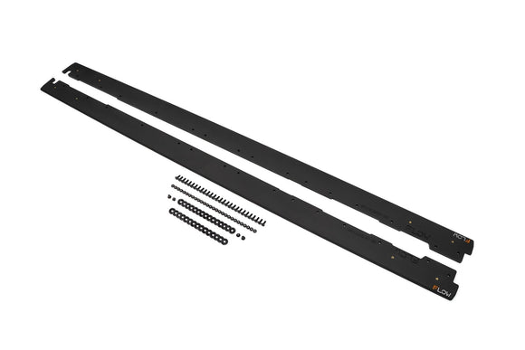FLOW Designs  Cerato GT PFL Side Skirt Splitters (Pair) - MODE Auto Concepts