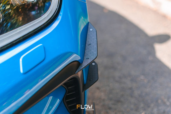 FLOW Designs  ZN8 GR86 Front Bumper Canards - MODE Auto Concepts
