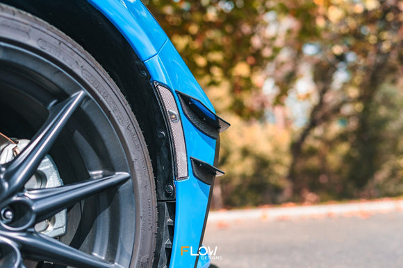 FLOW Designs  ZN8 GR86 Front Bumper Canards - MODE Auto Concepts