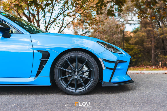FLOW Designs  ZN8 GR86 Front Bumper Canards - MODE Auto Concepts