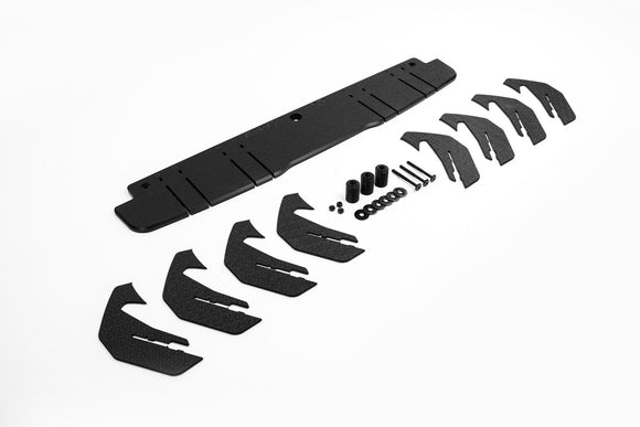 FLOW Designs  ZD8 BRZ STI Flow-Lock Rear Diffuser (TEXTURED) - MODE Auto Concepts
