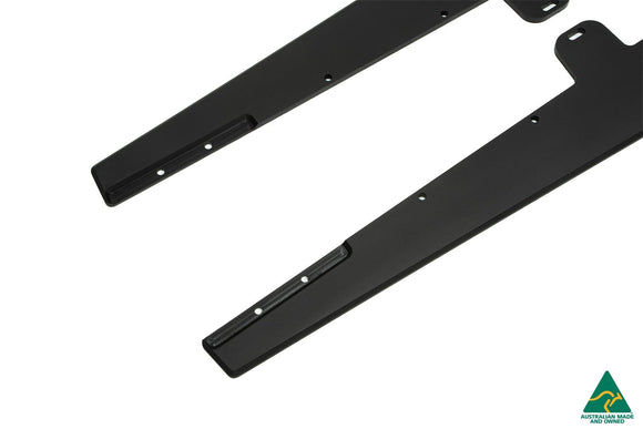 FLOW Designs  Scirocco R FL V3 Side Skirt Splitters (Pair) - MODE Auto Concepts