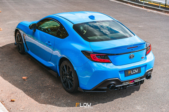 FLOW Designs  ZN8 GR86 Flow-Lock Rear Diffuser (TEXTURED) - MODE Auto Concepts