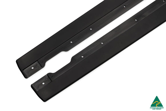 FLOW Designs  S3 8P Hatch (PFL) Side Skirt Splitters V3 (Pair) - MODE Auto Concepts