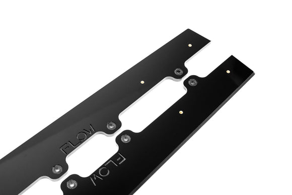 FLOW Designs  i30N-Line Hatch PDe.V6 FL 2024+ Side Skirt Splitters (Pair) - MODE Auto Concepts