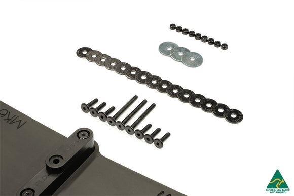 FLOW Designs  MK6 Golf GTI Front Lip Splitter V3 - MODE Auto Concepts