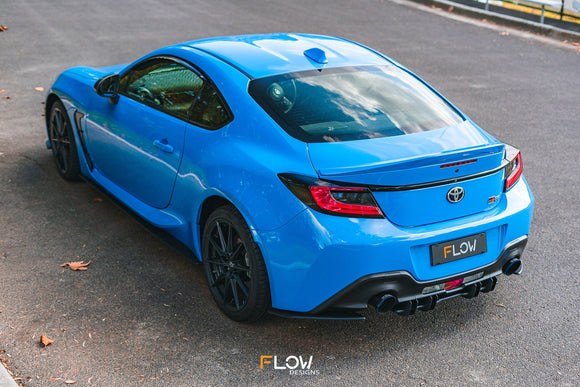 FLOW Designs  ZN8 GR86 Flow-Lock Rear Diffuser (TEXTURED) - MODE Auto Concepts