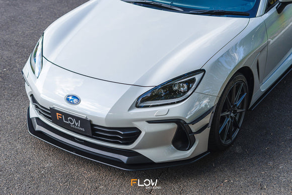 FLOW Designs  ZD8 BRZ Front Bumper Canards - MODE Auto Concepts