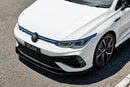 FLOW Designs  MK8 Golf R Chassis Mounted Front Lip Splitter - MODE Auto Concepts