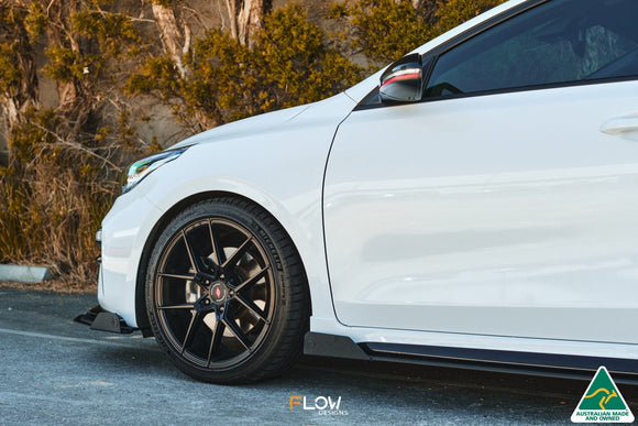 FLOW Designs  Cerato GT PFL Side Skirt Splitter Winglets (Pair) - MODE Auto Concepts