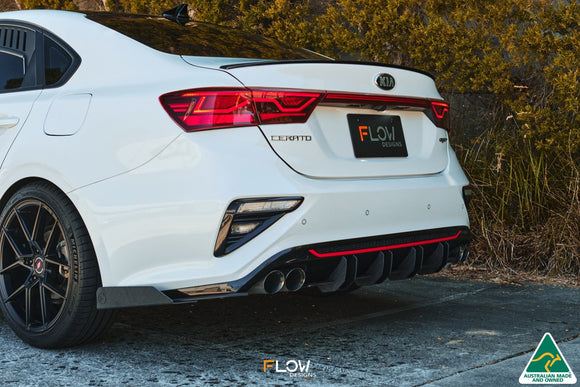FLOW Designs  Cerato GT Sedan PFL Flow-Lock Rear Diffuser - MODE Auto Concepts