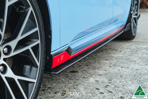 CN7 i30N Sedan 2021-2023 Side Skirt Splitters (Pair) - MODE Auto Concepts