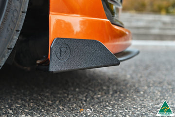 FLOW Designs  VF Commodore S2 Wagon Front Lip Splitter Winglets (Pair) - MODE Auto Concepts