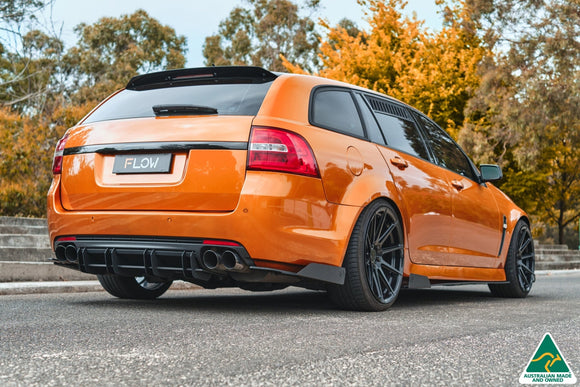 FLOW Designs  VF Commodore S2 Wagon Flow-Lock Rear Diffuser - MODE Auto Concepts