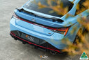 FLOW Designs  CN7 Elantra N Sedan 2021 Flow-Lock Rear Diffuser - MODE Auto Concepts