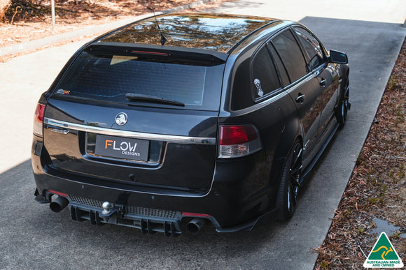 FLOW Designs  VE Commodore Wagon Rear Spoiler Extension - MODE Auto Concepts