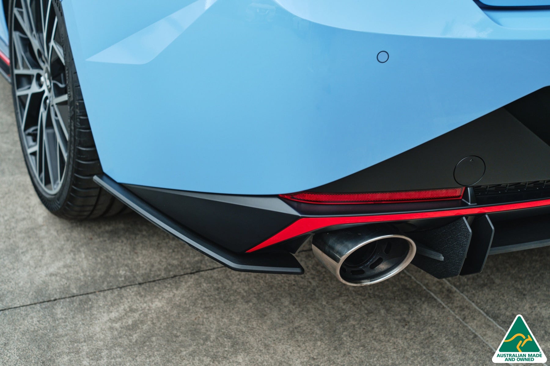 FLOW Designs  CN7 Elantra N Sedan 2021 Rear Spats (Pair) - MODE Auto Concepts