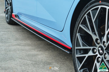 CN7 i30N Sedan 2021-2023 Side Skirt Splitters (Pair) - 0