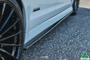 FLOW Designs  VF Commodore S2 Ute Side Skirt Splitters (Pair) - MODE Auto Concepts