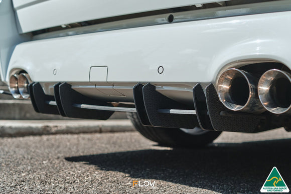 FLOW Designs  VF Commodore S2 Ute Flow-Lock Rear Diffuser - MODE Auto Concepts