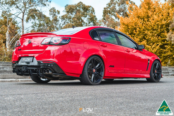 FLOW Designs  VF Commodore S1 Sedan Rear Spats (Pair) - MODE Auto Concepts