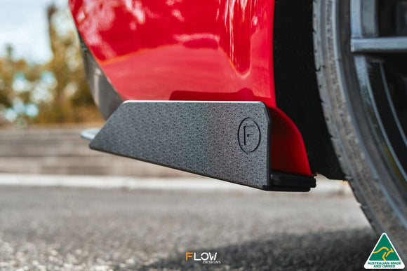 FLOW Designs  VF Commodore S1 Sedan Rear Spat Winglets (Pair) - MODE Auto Concepts