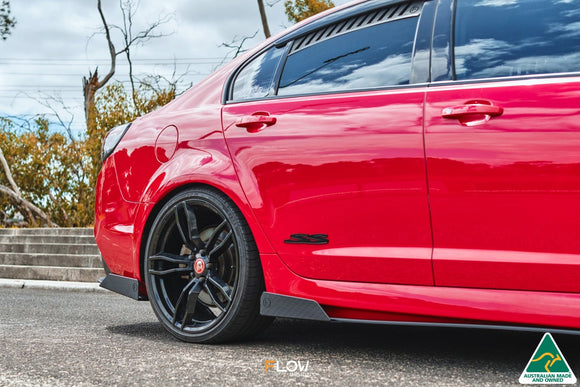 FLOW Designs  VF Commodore S1 Sedan Rear Spats (Pair) - MODE Auto Concepts