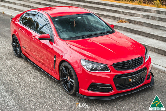 FLOW Designs  VF Commodore S1 Sedan Front Lip Splitter - MODE Auto Concepts