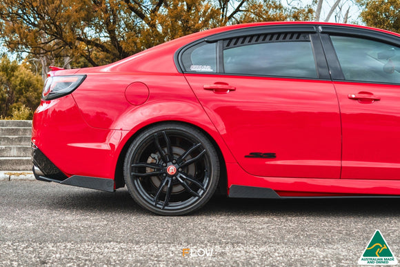 FLOW Designs  VF Commodore S1 Sedan Side Skirt Splitters (Pair) - MODE Auto Concepts