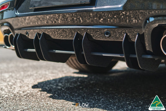 FLOW Designs  VF Commodore S2 Sedan Flow-Lock Rear Diffuser - MODE Auto Concepts