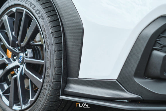 FLOW Designs  VB WRX Front Air Deflector - MODE Auto Concepts